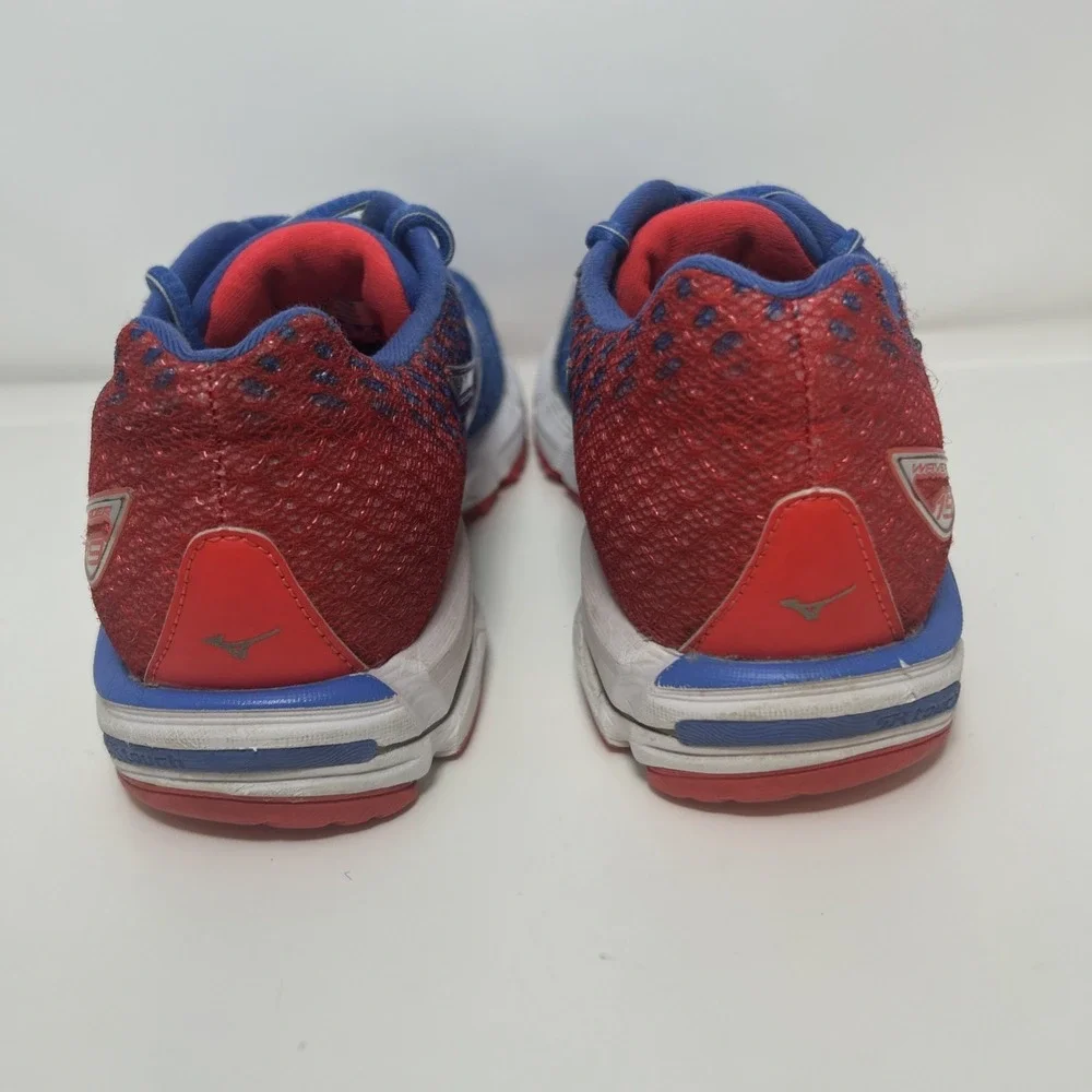 Mizuno Wave Rider 19 Running Shoes, Women's Size 10 Blue/Pink Trail J1GD160301